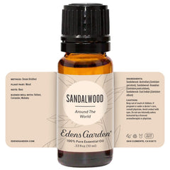 Edens Garden Sandalwood Around The World aroma supports relaxing rituals