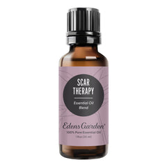 Edens Garden Scar Therapy bottle pour shows premium blend for skin support