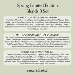 Edens Garden Spring 3-pack on a desk for easy daily aromatherapy