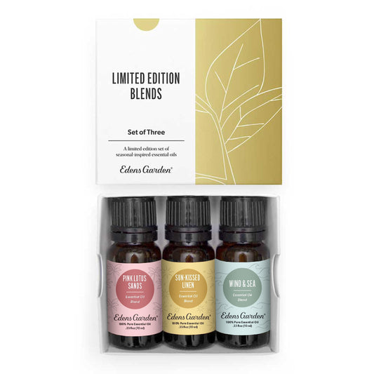 Edens Garden Summer Essential Oils 3-Pack bottles ready for diffusers and blends