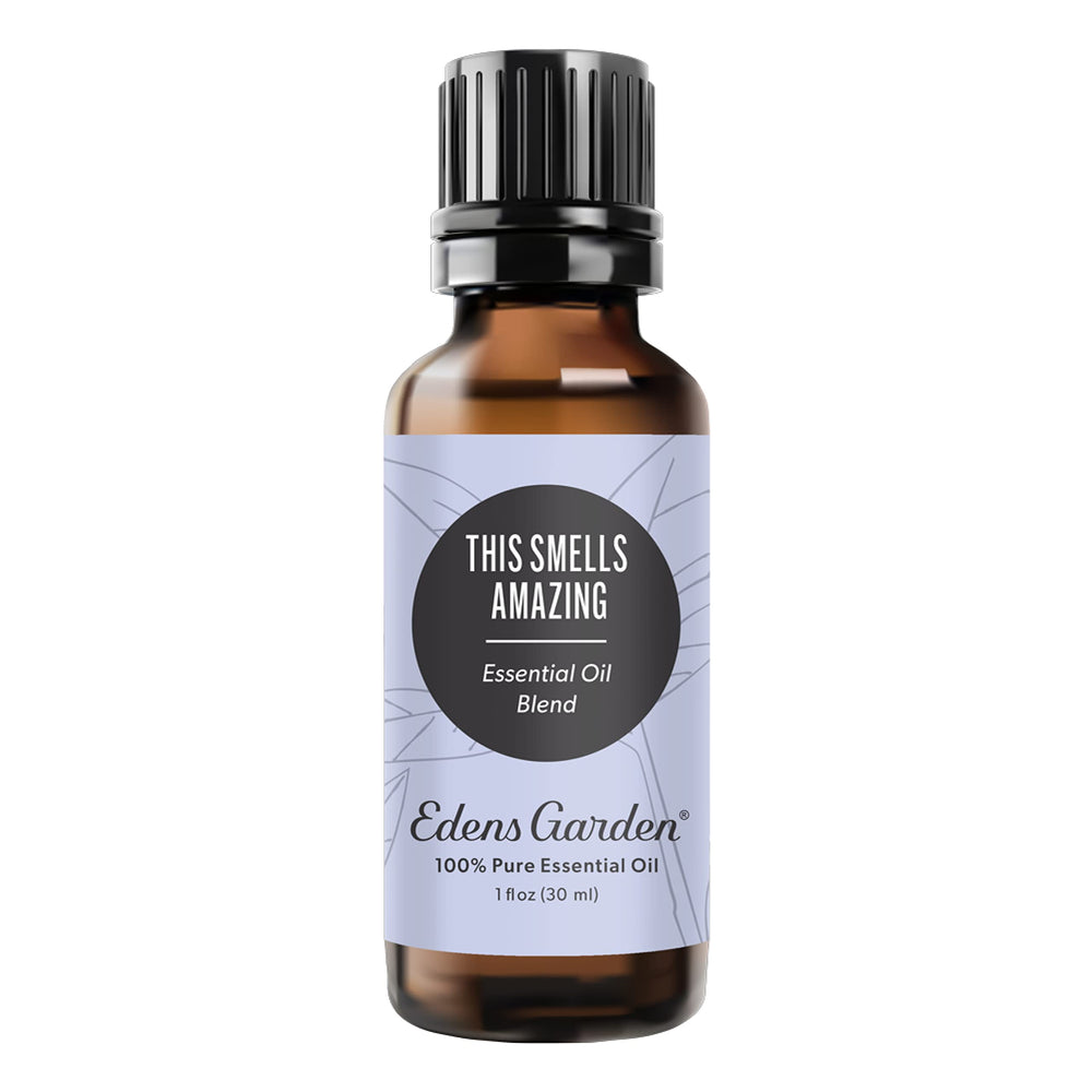Edens Garden This Smells Amazing bottle, premium essential oil for diffusing and skin care.