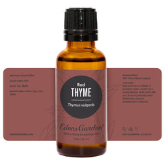 Edens Garden Thyme-Red oil suitable for candle fragrance blends.
