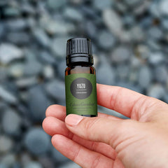 Yuzu diffuser scene with Edens Garden oil filling the room with citrus clarity.