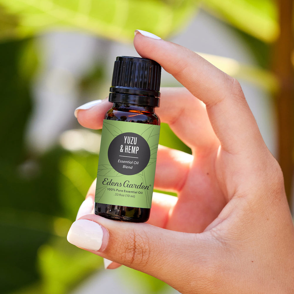 Edens Garden Yuzu & Hemp diffuser scene, filling the room with citrus-sandalwood notes