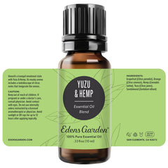 Edens Garden gift set featuring Yuzu & Hemp blend