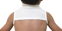 Lightweight breathable design supports comfortable wear around the neck and shoulders.