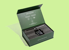 EDERRA EMPWR+ magnetic box packaging for sustainable storage.