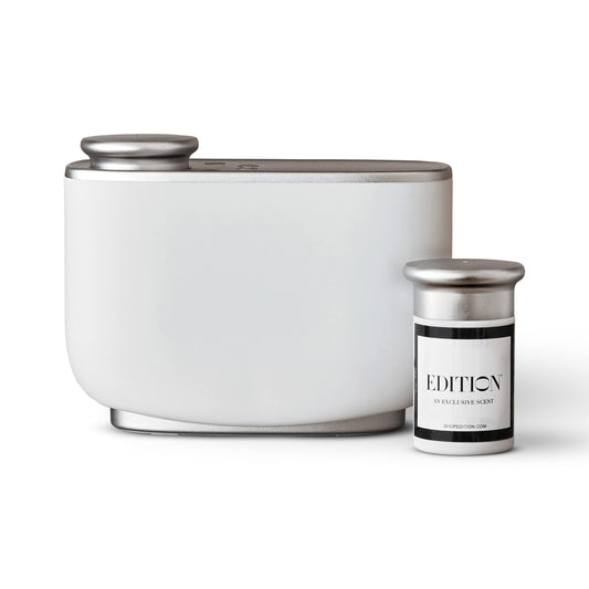 EDITION Room Diffuser front view highlights sleek design for refined spaces