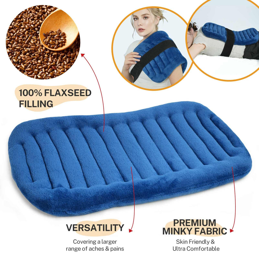 EDRITHRIC moist heat therapy pad enriching comfort for back and shoulders