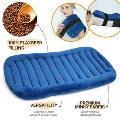 EDRITHRIC moist heat therapy pad enriching comfort for back and shoulders