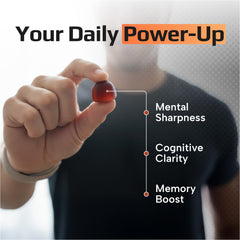 Effective Nutra Mushroom Gummies blend graphic showcasing 10-mushroom formula for energy and immunity.