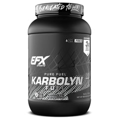 EFX Sports Karbolyn Fuel bottle front showing fast energy for workouts