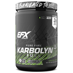 EFX Sports Karbolyn Fuel green apple tub for fast energy during workouts.