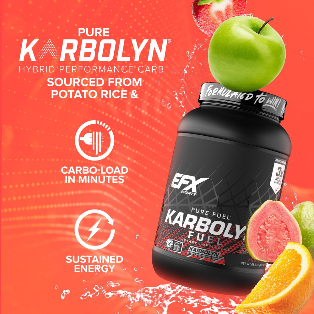 EFX Sports Karbolyn Fuel liquid in glass demonstrates easy pre-workout mix