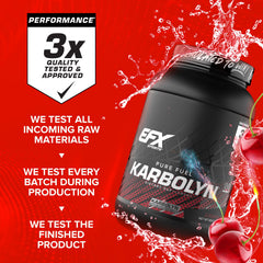 Pouring Karbolyn Fuel into liquid to fuel training sessions.