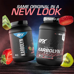 EFX Sports Karbolyn Fuel scoop showing precise serving for fast fueling