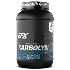 EFX Karbolyn Fuel tub in Blueberry Lemonade shows fast energy for workouts.