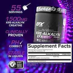 Kre-Alkalyn EFX powder dissolving smoothly in water.
