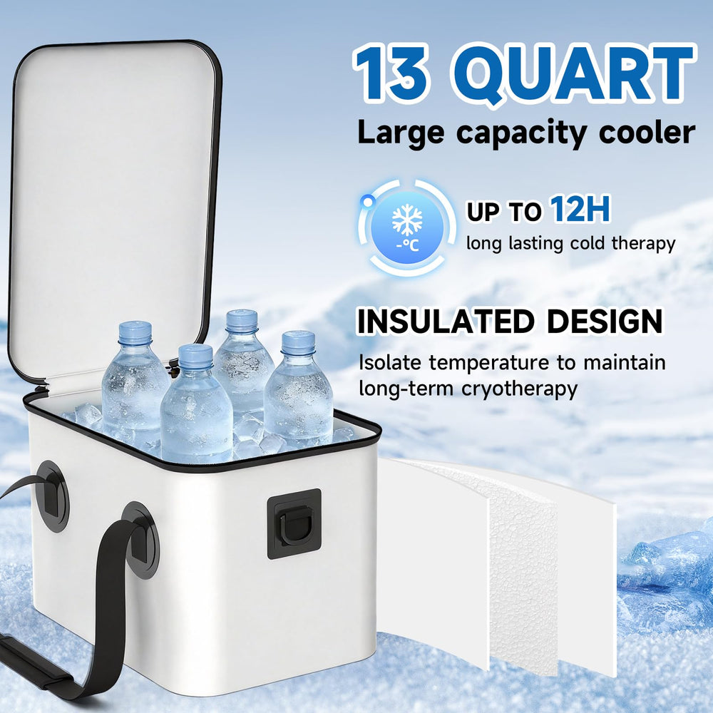 Egfvcbo portable ice machine designed for use at home, clinic, or on the go.