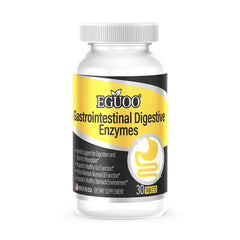 EGUOO digestive enzymes bottle – supports daily digestion with plant-based enzymes