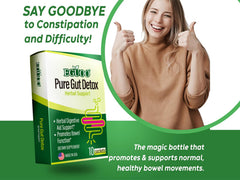 Herbal blend closeup highlighting natural ingredients for digestion support