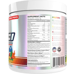 EHP Labs OxyShred made-in-USA facility badge indicating quality manufacturing