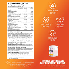 EHP Labs OxyShred mango flavor scoop ready for a session.