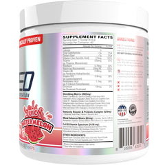 EHP Labs OxyShred bottle and container emphasizing on-the-go energy support.