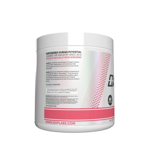 EHP Labs OxyShred Guava Paradise scoop demonstrates easy dosing for workout session energy.