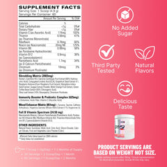 EHP Labs OxyShred scoop with water for quick pre-workout energy.