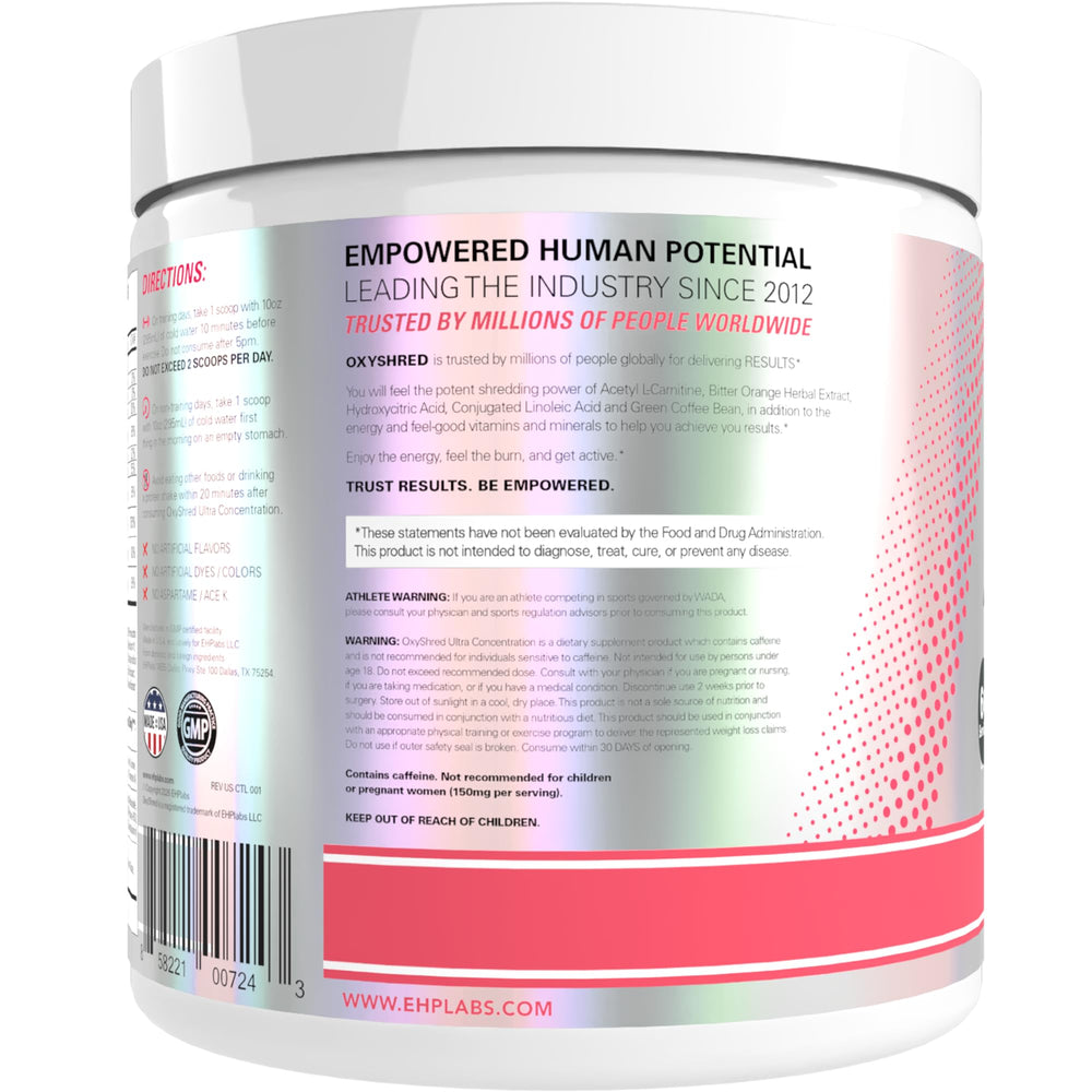 EHP Labs OxyShred USA GMP facility image communicates quality control.