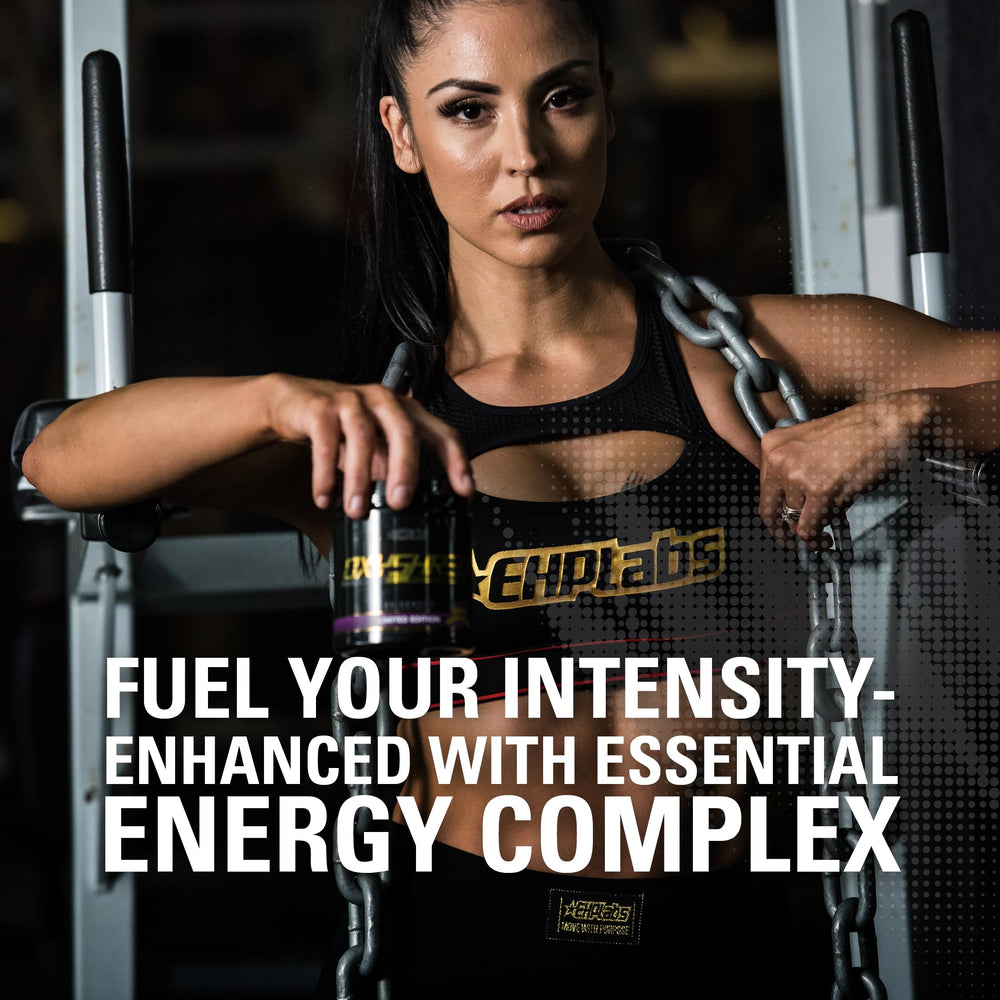 EHP Labs OxyShred Hardcore caffeine boost visual signaling high energy for training