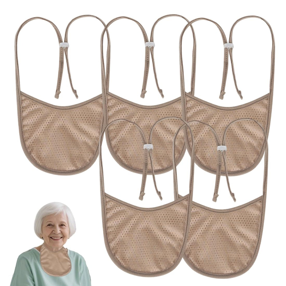 EHUELDER breathable tracheostomy cover in khaki for large packs with secure fit.