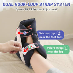 EHUELDER foot drop heel protector suitable for overnight use in bed
