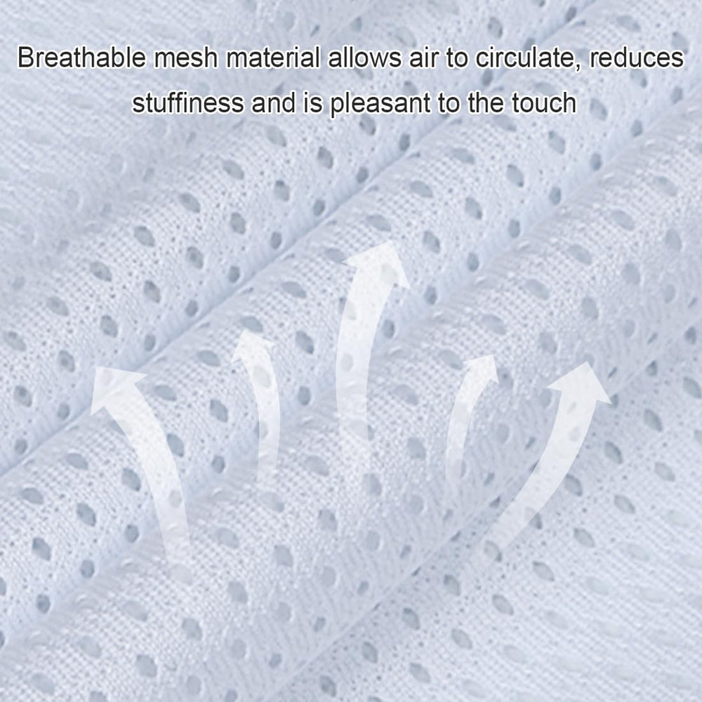 EHUSPU tracheostomy neck stoma cover with filter layer close-up