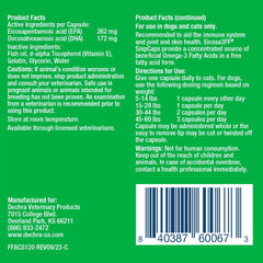 Eicosa3FF SnipCaps easy-to-give capsules for dogs and cats support convenient dosing.