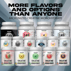 Ekkovision Creatine pink lemonade shake glass as a tasty workout drink.