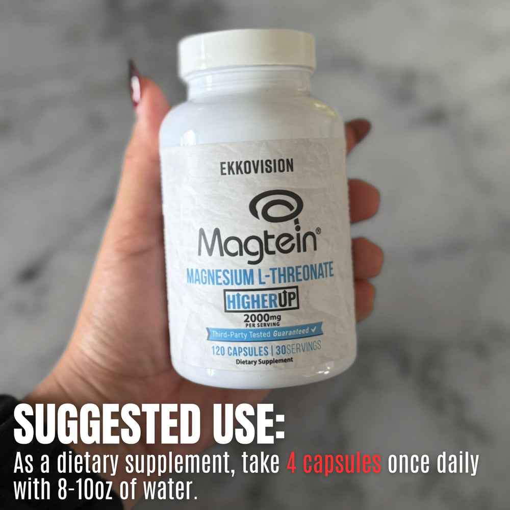 Clean packaging shot showcasing a filler-free magnesium formula.