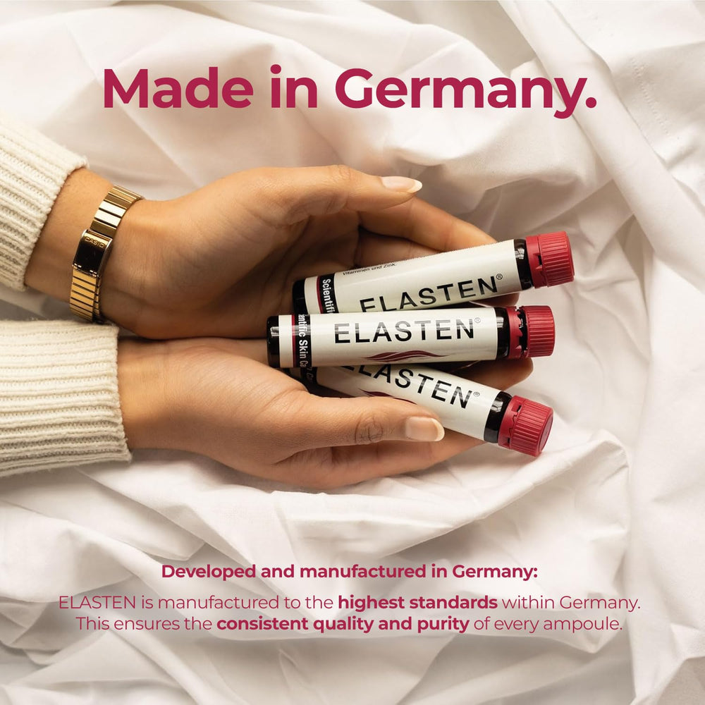 Elasten red berry cherry flavor enhances daily dose enjoyment.