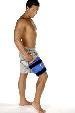 Elasto-Gel wrap with adjustable Velcro straps for secure therapy.