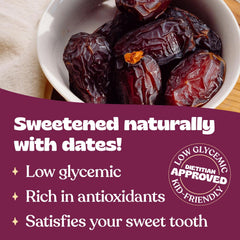ELAVI Protein Brownie packaging and label highlighting ingredients and allergens
