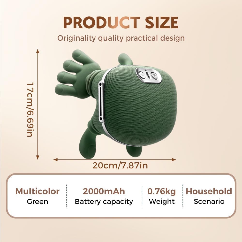 Electric Shiatsu Neck Shoulder Massager with Heat presented as a thoughtful gift idea.
