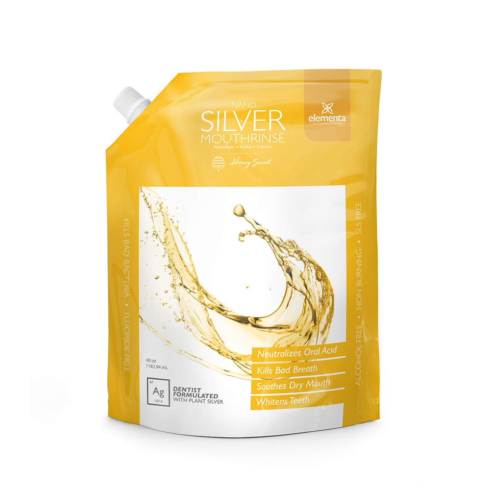 Elementa Silver refill pack 40 oz ready for eco-friendly refills and fresh breath