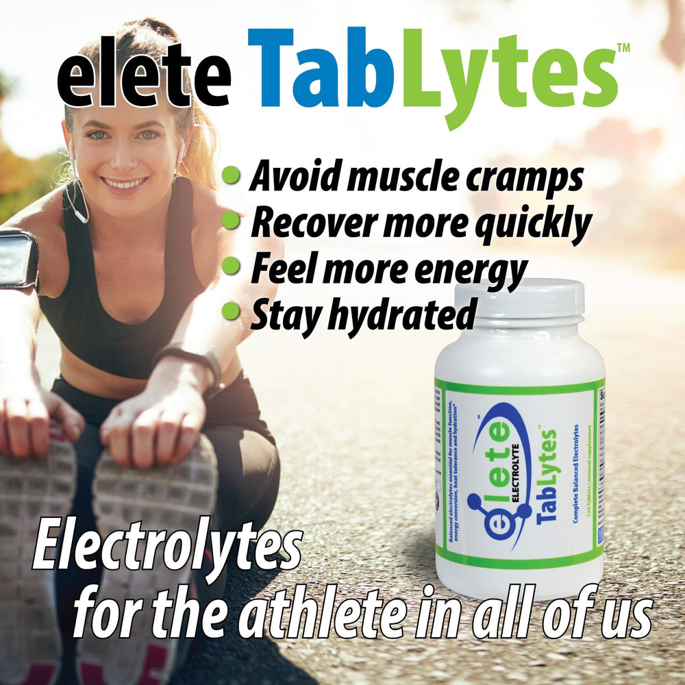 Elete Citrilyte Add-in fast-absorption visual suggesting quick hydration during activity.