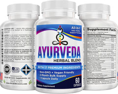 Elevate Recovery 17-in-1 bottle-top image emphasizes safety seal and freshness.