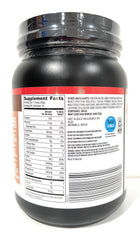 Elevation chocolate protein powder mixing cup showing easy shake after gym session.