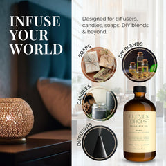 ELEVEN DROPS My Way diffuser oil diffuser emitter, smooth scent distribution.