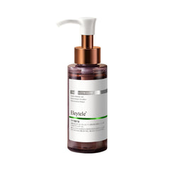 eleytele Korean Body Firming Oil bottle demonstrates lightweight nourishing formula for daily use.