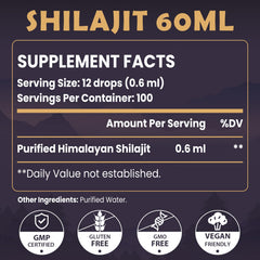 Elikadur Shilajit dropper dispensing a precise daily dose
