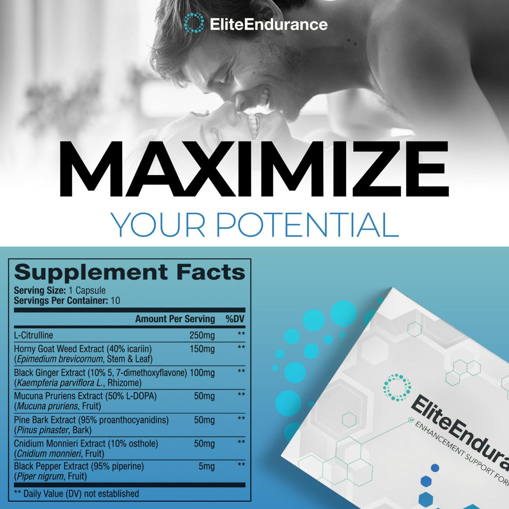 EliteEndurance Vitality Mucuna Pruriens capsule for motivation and drive